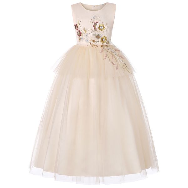 europe and america summer big boy embroidery gauze puffy long skirts children performance catwalks evening gown princess dress r, Red;yellow
europe and america summer big boy embroidery gauze puffy long skirts children performance catwalks evening gown princess dress r, Red;yellow
