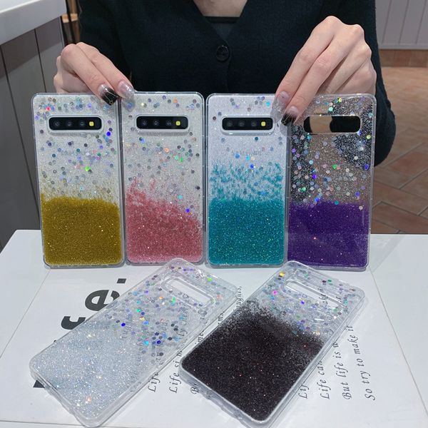 gradient glitter foil soft tpu case for iphone 11 pro max xr xs max x 8 7 s20 ultra s10 plus transparent confetti sequin flake phone cover
gradient glitter foil soft tpu case for iphone 11 pro max xr xs max x 8 7 s20 ultra s10 plus transparent confetti sequin flake phone cover