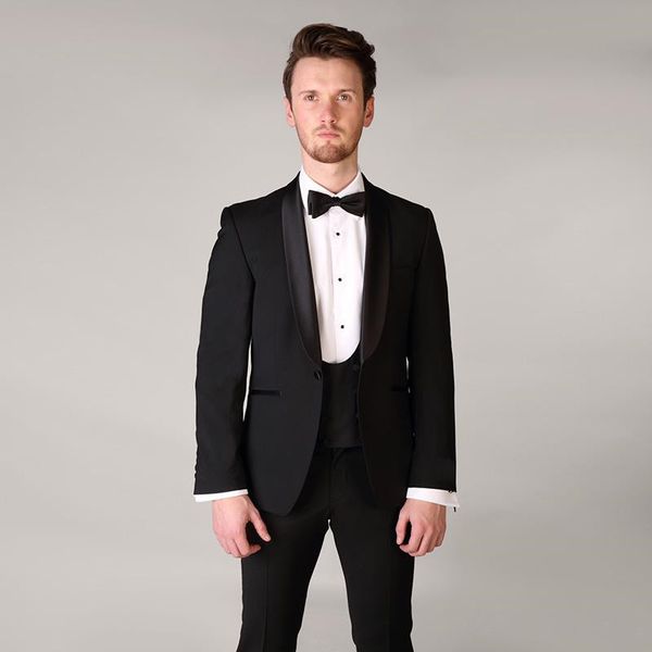 new black slim fit men suits wedding groom tuxedos evening prom wear 3 pieces (jacket+pants+vest) bridegroom suits man blazer 196, Black;gray
new black slim fit men suits wedding groom tuxedos evening prom wear 3 pieces (jacket+pants+vest) bridegroom suits man blazer 196, Black;gray