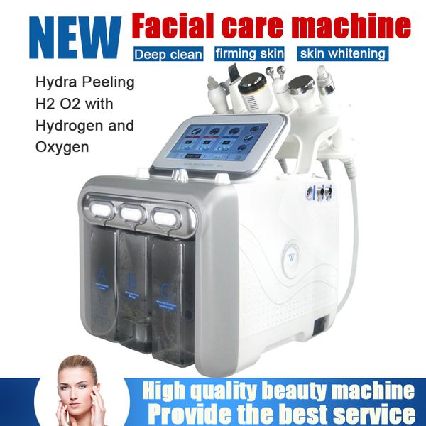 2018 new 6 in 1 h2-o2 facial cleansing dead skin ultrasound nutrient injection skin moisturing multi-functional beauty equipment machine, Black;white
2018 new 6 in 1 h2-o2 facial cleansing dead skin ultrasound nutrient injection skin moisturing multi-functional beauty equipment machine, Black;white