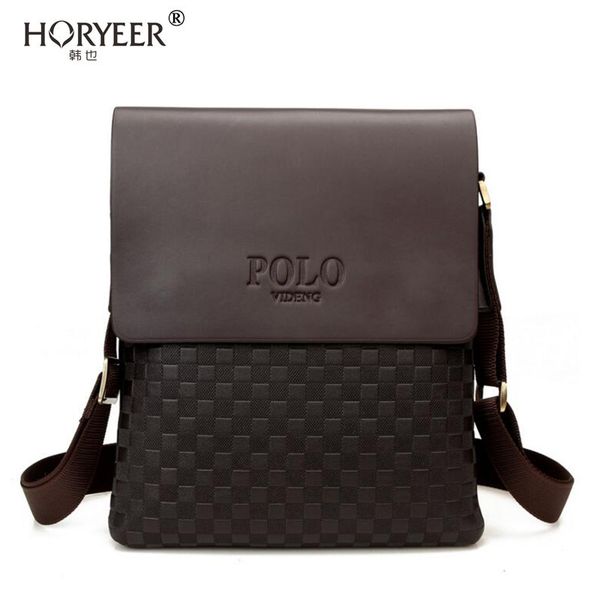 

horyeer polo bag men messenger bags crossbody small sacoche homme satchel man satchels bolsos travel shoulder bags