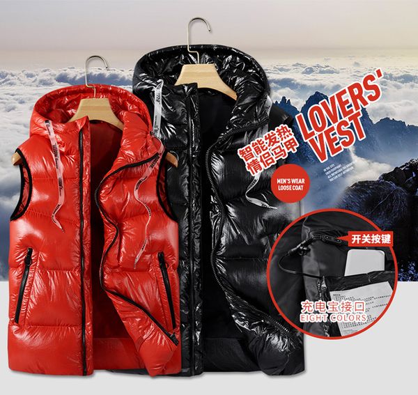 outdoor women electric heated hoodie vest usb heating vest plus size m-4xl winter thermal camping hiking warm hunting jacket, Blue;black
outdoor women electric heated hoodie vest usb heating vest plus size m-4xl winter thermal camping hiking warm hunting jacket, Blue;black