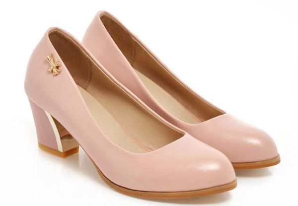 women's shoes in spring and autumn high coarse heel round head @126, Black
women's shoes in spring and autumn high coarse heel round head @126, Black