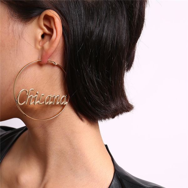 ae-canfly creative geometry hollow earrings female personality retro verstile circle letter earrings gifts, Silver
ae-canfly creative geometry hollow earrings female personality retro verstile circle letter earrings gifts, Silver