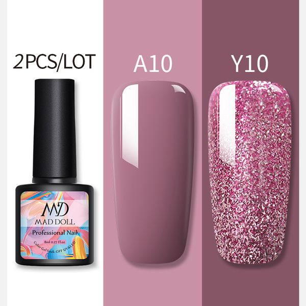 2pcs glitter uv gel nail polish set holographic sequins soak off uv led nail gel varnish semi permanent shinny lacquer, Red;pink
2pcs glitter uv gel nail polish set holographic sequins soak off uv led nail gel varnish semi permanent shinny lacquer, Red;pink