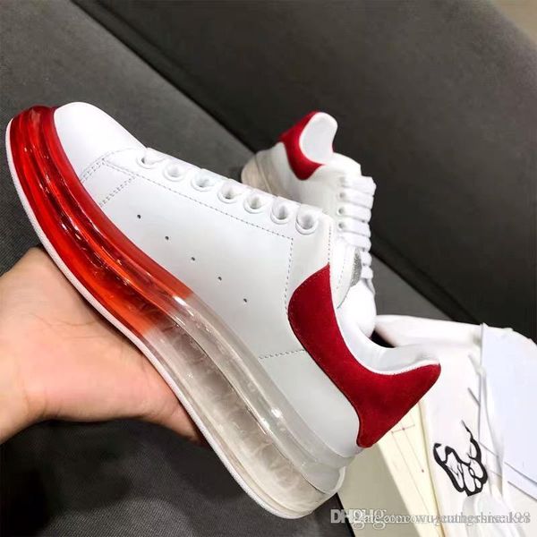 new season designer shoes fashion luxury women shoes men's genuine leather leisure enhanced thick base crystal air cushion, Black
new season designer shoes fashion luxury women shoes men's genuine leather leisure enhanced thick base crystal air cushion, Black