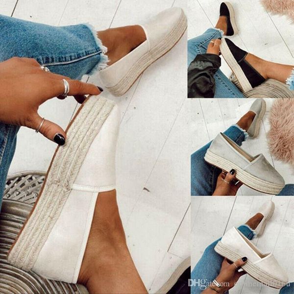 women flat shoes casual slip on shoes thick bottom lazy loafers comfortable footwear, Black
women flat shoes casual slip on shoes thick bottom lazy loafers comfortable footwear, Black