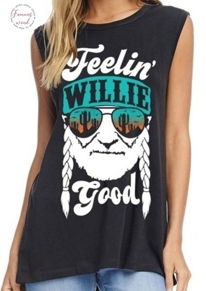 tank women feelin willie good tank summer o neck polyester tee female black tank fashion casual ladies sleeveless tees, White
tank women feelin willie good tank summer o neck polyester tee female black tank fashion casual ladies sleeveless tees, White