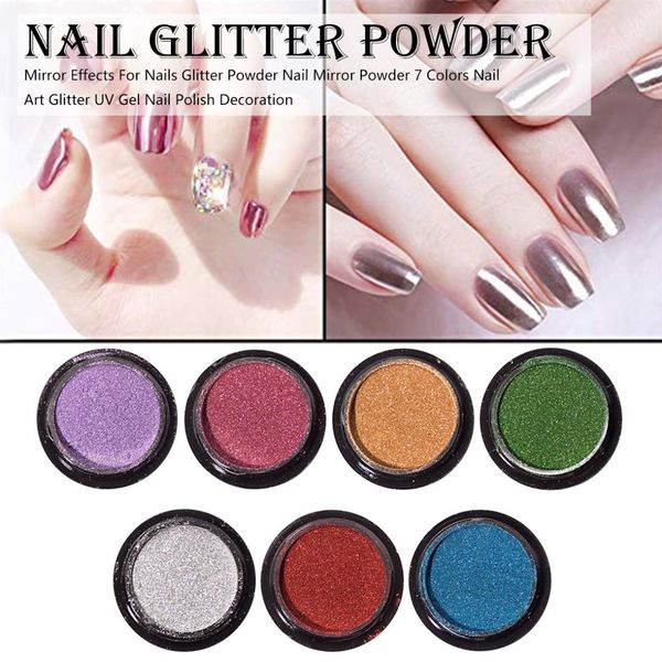0.5g/jar rub nail mirror powder 7 colors metallic effect chrome nail art glitter uv gel polish decoration pigment, Silver;gold
0.5g/jar rub nail mirror powder 7 colors metallic effect chrome nail art glitter uv gel polish decoration pigment, Silver;gold