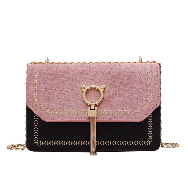 handbags for women 2019 lady tassel chain shoulder messenger bags korean version of pu leather ladies crossbody bag
handbags for women 2019 lady tassel chain shoulder messenger bags korean version of pu leather ladies crossbody bag