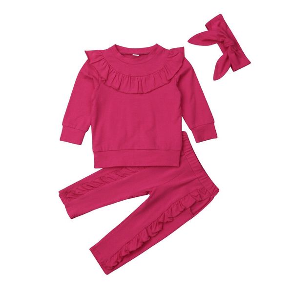 1-6Y 3PCS Toddler Kids Baby Girls Clothes Ruffle Tops Pants Winter Outfits Cute Baby Clothes
1-6Y 3PCS Toddler Kids Baby Girls Clothes Ruffle Tops Pants Winter Outfits Cute Baby Clothes