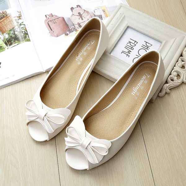 2020 new flat fishbill shoes bow comfortable non-slip soft bottom shoes size women tide flats casual, Black
2020 new flat fishbill shoes bow comfortable non-slip soft bottom shoes size women tide flats casual, Black