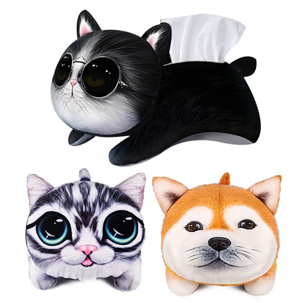 car ornaments automobile decoration accessories interior cute pet charcoal car armrest box tissue box with tray pendant
car ornaments automobile decoration accessories interior cute pet charcoal car armrest box tissue box with tray pendant