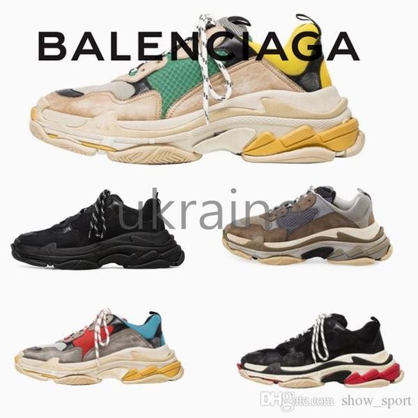 2018 in fa hion pari 17fw triple neaker triple ca ual luxury balenciaga retro dad hoe for balenciaga men women black white port
2018 in fa hion pari 17fw triple neaker triple ca ual luxury balenciaga retro dad hoe for balenciaga men women black white port
