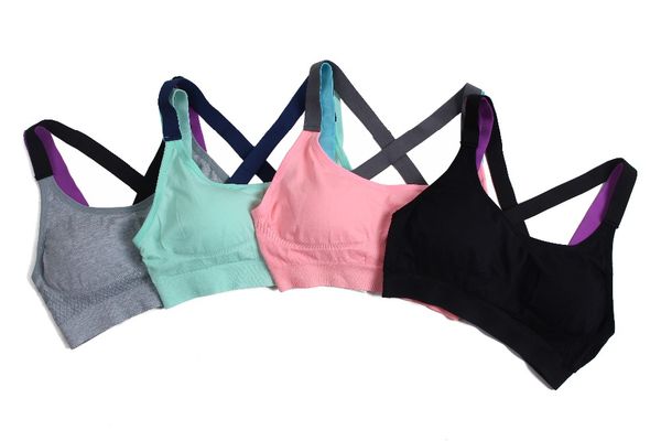 2017 women fitness bra padded compression sport bra sportswear quick dry elastic crop running yoga ladies, White;black
2017 women fitness bra padded compression sport bra sportswear quick dry elastic crop running yoga ladies, White;black