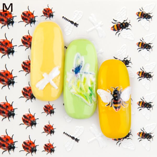 1pcs nail stickers water transfer sticker cute animals bee nail sticker emboss design transfer nails art slide, Black
1pcs nail stickers water transfer sticker cute animals bee nail sticker emboss design transfer nails art slide, Black