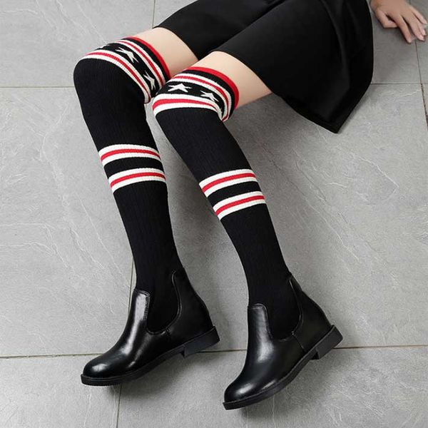2019 new fashion women's elastic force boots socks ladies slim leg over-the-knee boots shoes woman snow boots, Black
2019 new fashion women's elastic force boots socks ladies slim leg over-the-knee boots shoes woman snow boots, Black