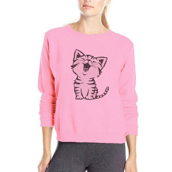autumn/spring lovely kitten sweatshirts womens pink outwear cotton hoody loose style hoodies lovely cat hoodie, Black
autumn/spring lovely kitten sweatshirts womens pink outwear cotton hoody loose style hoodies lovely cat hoodie, Black