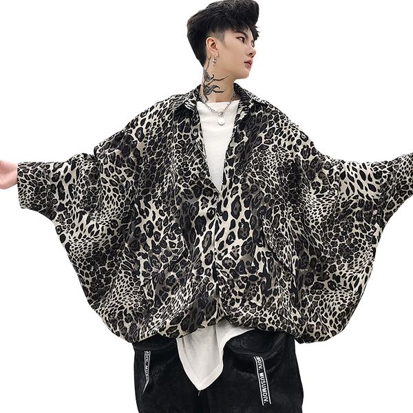 embroidery men new leopard grain serpentine shirts male loose oversize club party barwing shirt high street chemise homme, White;black
embroidery men new leopard grain serpentine shirts male loose oversize club party barwing shirt high street chemise homme, White;black