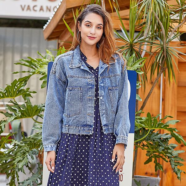 2019 new style fall blue lace up lattice eyelets classic basic denim jacket coat winter long sleeve button casual jeans jackets, Black;brown
2019 new style fall blue lace up lattice eyelets classic basic denim jacket coat winter long sleeve button casual jeans jackets, Black;brown