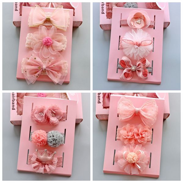 3pcs/set cute newborn baby girl headband princess toddler headbands for girls bows crown new born turban baby hair accessories, Slivery;white
3pcs/set cute newborn baby girl headband princess toddler headbands for girls bows crown new born turban baby hair accessories, Slivery;white