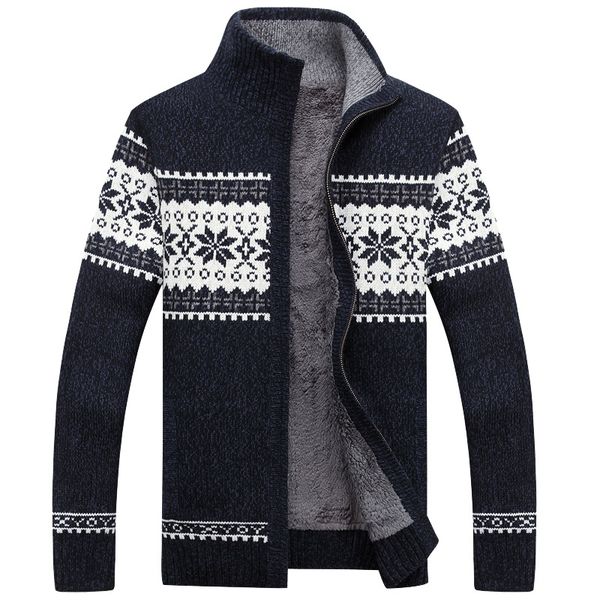 men's sweaters men sweater thick zipper 2021 winter male stand collar plus velvet thermal teenage boys knitted cardigan coat m42, White;black
men's sweaters men sweater thick zipper 2021 winter male stand collar plus velvet thermal teenage boys knitted cardigan coat m42, White;black