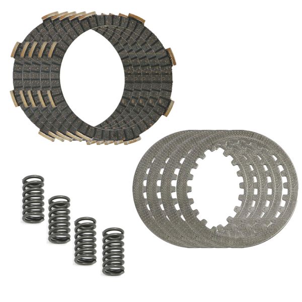 

motorcycle atv engine clutch friction steel plates set and springs kit for atc200x 1983 - 1987 atc 200x 1984 1985 1986