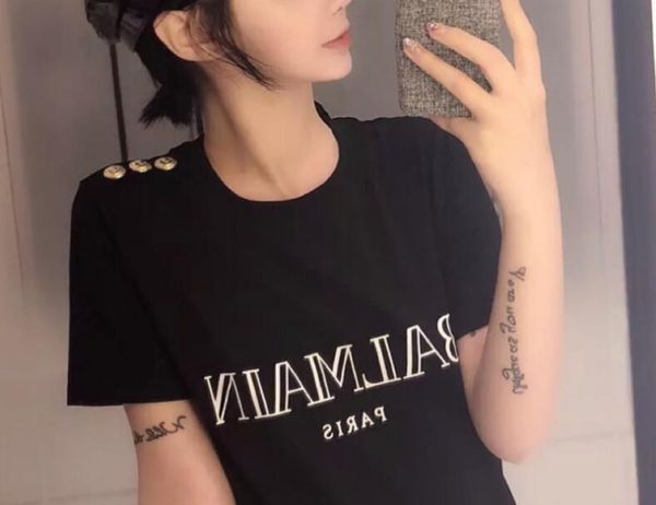 fashion tshirt mens t shirts embroidery letter print men casual round neck women t-shirt shirts summer tee xxs balmain, White;black
fashion tshirt mens t shirts embroidery letter print men casual round neck women t-shirt shirts summer tee xxs balmain, White;black