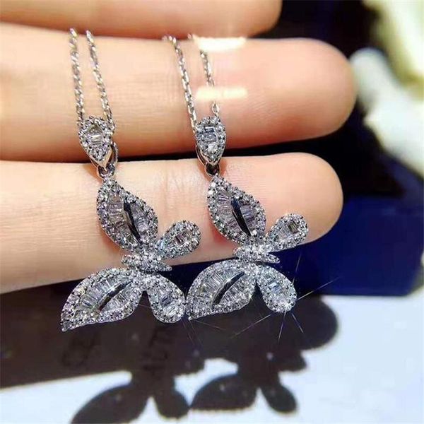 ins butterfly pendant fresh simple fashion jewelry 925 sterling silver princess cut white z cz diamond gemstones clavicle necklace gift
ins butterfly pendant fresh simple fashion jewelry 925 sterling silver princess cut white z cz diamond gemstones clavicle necklace gift