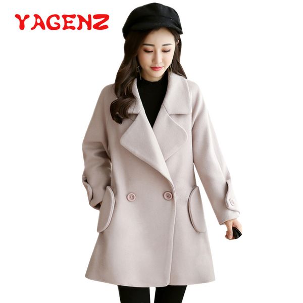 yagenz autumn wool coat trench women slim double breasted overcoat trench black winter woolen coats outerwear for female 614
yagenz autumn wool coat trench women slim double breasted overcoat trench black winter woolen coats outerwear for female 614