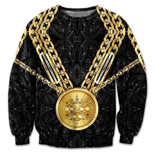 new fashion sweatshirt men 3d print gold chains gold watch hoodie autumn winter long sleeve crewneck streetwear sudaderas hombre, Black
new fashion sweatshirt men 3d print gold chains gold watch hoodie autumn winter long sleeve crewneck streetwear sudaderas hombre, Black