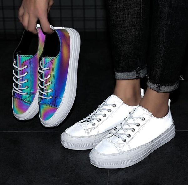 street wear daning skate boy men shoes night club party men reflective shoes lace up casual mens designer shoes, Black
street wear daning skate boy men shoes night club party men reflective shoes lace up casual mens designer shoes, Black