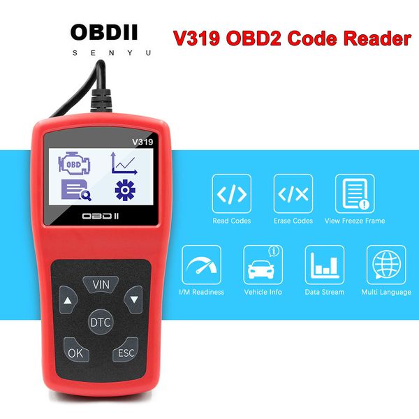 v319 obd2 code reader scan tool obdii/eobd v319 code readers obd 2 obd2 car diagnostic auto tool obd2 scanner vs elm 327 v1.5
v319 obd2 code reader scan tool obdii/eobd v319 code readers obd 2 obd2 car diagnostic auto tool obd2 scanner vs elm 327 v1.5