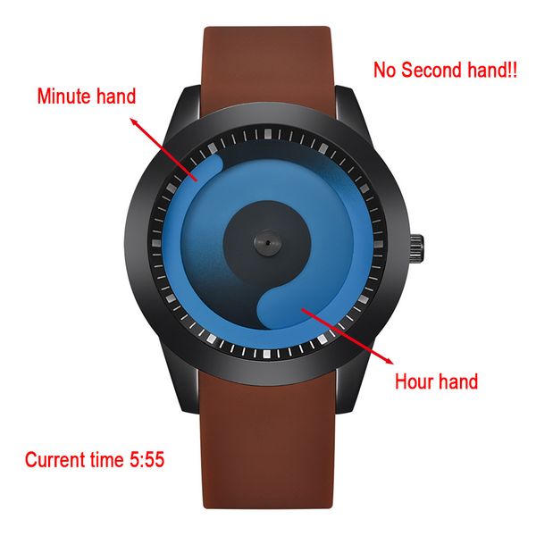 novelty creative aurora gradient no pointer dial wrist watch casual rubber band quartz sport watch ll@17, Slivery;brown
novelty creative aurora gradient no pointer dial wrist watch casual rubber band quartz sport watch ll@17, Slivery;brown