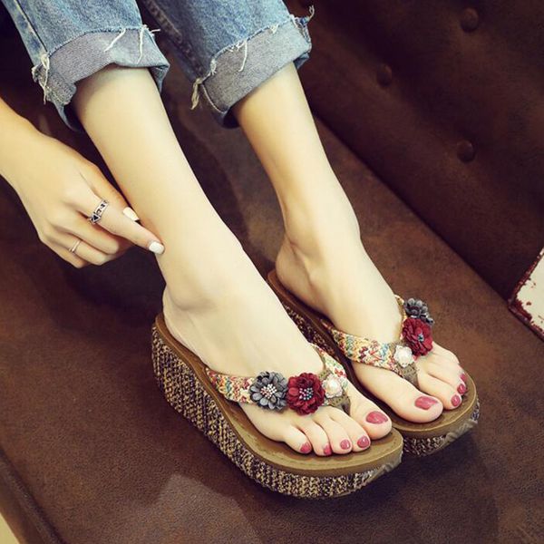 beach wedges flip flops dropshipping 2019 new women slip-on slippers flowers slides outdoor creepers ladies casual shoes, Black
beach wedges flip flops dropshipping 2019 new women slip-on slippers flowers slides outdoor creepers ladies casual shoes, Black