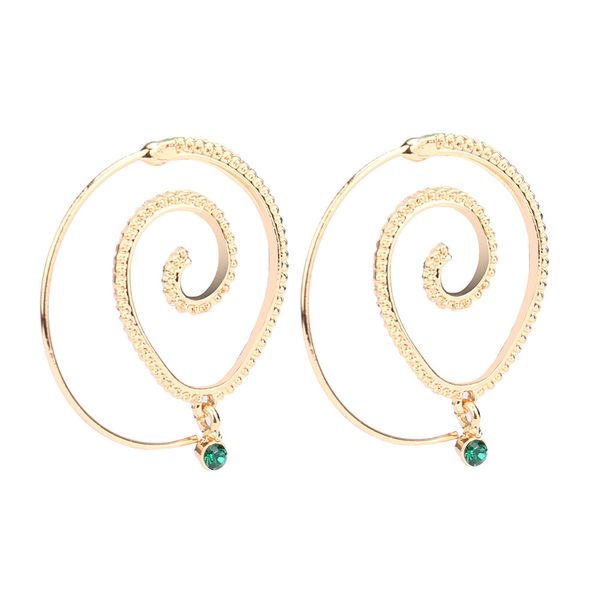 new fashion retro women circles round spiral tribal earrings ear stud piercing jewelry gift z0315, Golden;silver
new fashion retro women circles round spiral tribal earrings ear stud piercing jewelry gift z0315, Golden;silver