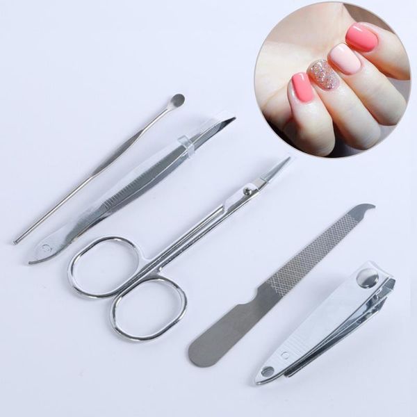 nail art kits 2021 daily use care professional manicure set clippers scissors cleaning tool kit 5 pcs/set
nail art kits 2021 daily use care professional manicure set clippers scissors cleaning tool kit 5 pcs/set