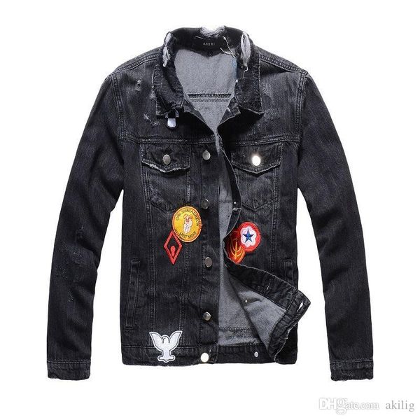2020 new mens designer jackets embroidered denim jacket shirt slim casual streetwear vintage ripper black jeans size m-4xl, Black;brown
2020 new mens designer jackets embroidered denim jacket shirt slim casual streetwear vintage ripper black jeans size m-4xl, Black;brown