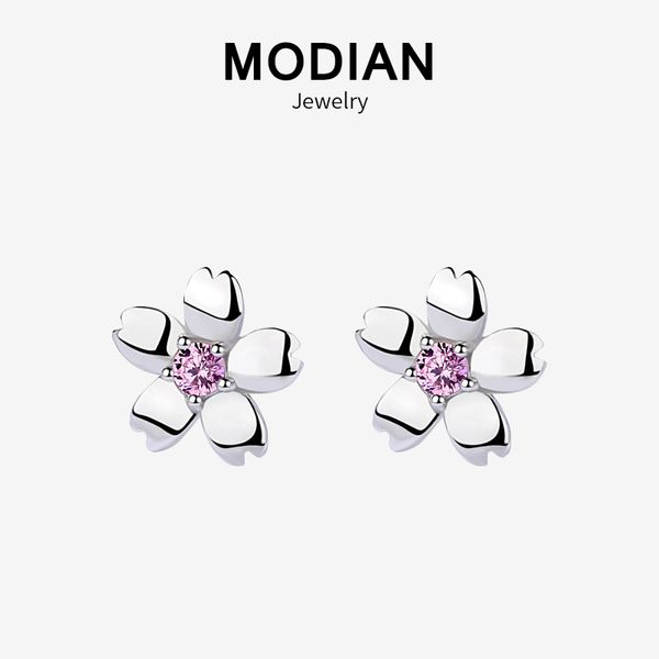 modian amethyst flower tiny stud earrings for women 100% 925 sterling silver fashion cute charm stud ear silver fine jewelry, Golden;silver
modian amethyst flower tiny stud earrings for women 100% 925 sterling silver fashion cute charm stud ear silver fine jewelry, Golden;silver