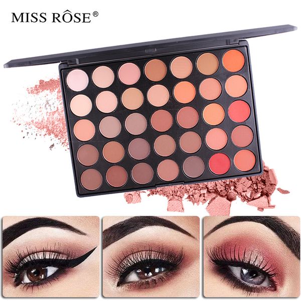 miss rose matte eyeshadow 35colors makeup palette eye shadow glitter matte pigment eyes make up maquiagem eyeshadow pallete
miss rose matte eyeshadow 35colors makeup palette eye shadow glitter matte pigment eyes make up maquiagem eyeshadow pallete