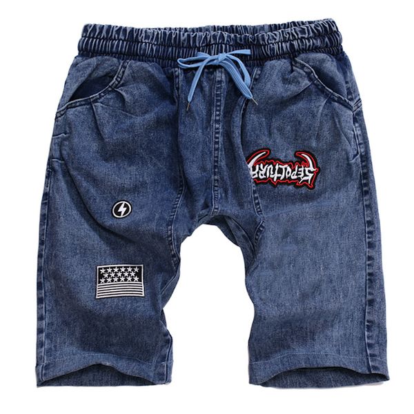shorts men's 2019 summer new style men hang rope cowboy oem shorts k006-1, Blue
shorts men's 2019 summer new style men hang rope cowboy oem shorts k006-1, Blue
