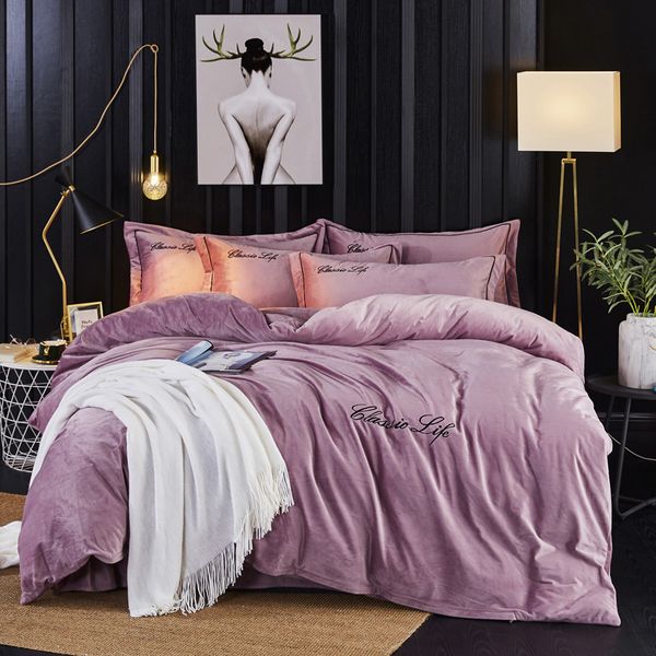 crystal velvet nordic style bed set duvet cover bed sheet pillowcases lake blue bean paste grey brown purple
crystal velvet nordic style bed set duvet cover bed sheet pillowcases lake blue bean paste grey brown purple
