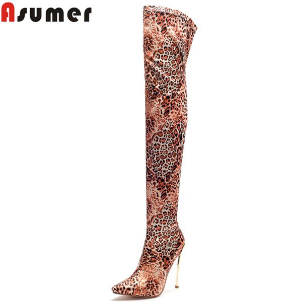 asumer big size fashion thigh high boots pointed toe ladies autumn winter boots elegant thin high heels prom over the knee, Black
asumer big size fashion thigh high boots pointed toe ladies autumn winter boots elegant thin high heels prom over the knee, Black