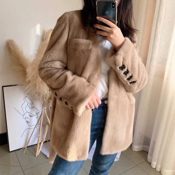 imported velvet purple standard coat women's medium length 2019 winter new coat, Black
imported velvet purple standard coat women's medium length 2019 winter new coat, Black