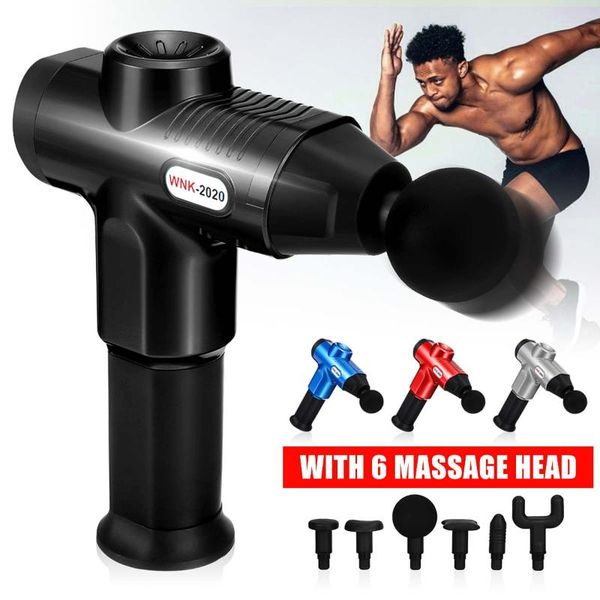 8 gear massage guns 24w therapy muscle massager 6 heads for body pain relax vibration massage 4400r/min speed 3000mah battery
8 gear massage guns 24w therapy muscle massager 6 heads for body pain relax vibration massage 4400r/min speed 3000mah battery
