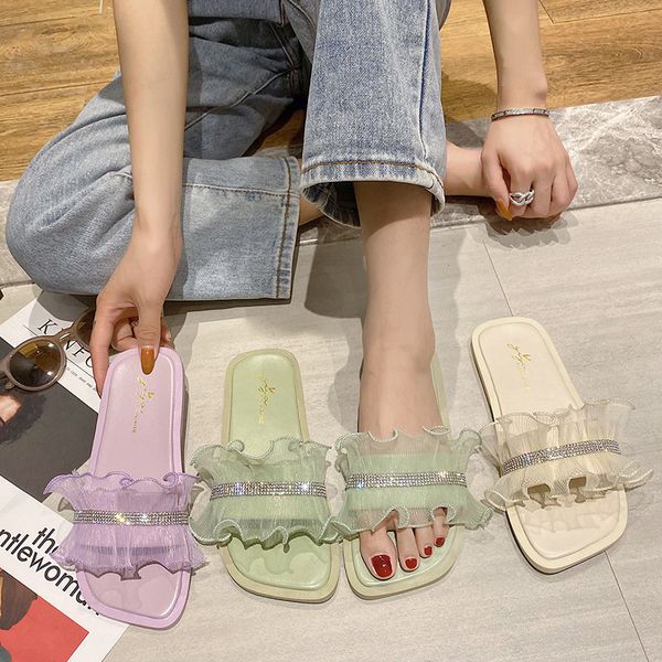 flock low slippers women summer slides shoes woman 2020 jelly flip flops pantofle glitter flat soft new rubber, Black
flock low slippers women summer slides shoes woman 2020 jelly flip flops pantofle glitter flat soft new rubber, Black