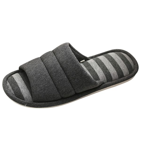 #5 2019 new flip flops men soft massage slippers men comfortable striped house soft indoor flat slipper flops flip casual shoes, Black
#5 2019 new flip flops men soft massage slippers men comfortable striped house soft indoor flat slipper flops flip casual shoes, Black
