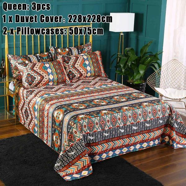 3pcs/set bohemian ethnic style bedding set twin full king duvet cover pillowcase bed sheet bedroom decor home textile
3pcs/set bohemian ethnic style bedding set twin full king duvet cover pillowcase bed sheet bedroom decor home textile