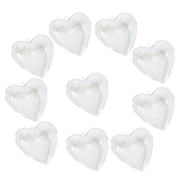 10pc clear plastic craft ball transparent heart bauble,christmas baubles,6cm
10pc clear plastic craft ball transparent heart bauble,christmas baubles,6cm
