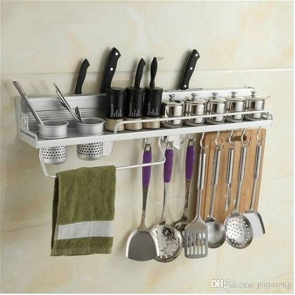 15.7/19.6/23.6 inch hanging multi-functional aluminum kitchen wall rackwall shelf condiment bottle rack utensil/pot
15.7/19.6/23.6 inch hanging multi-functional aluminum kitchen wall rackwall shelf condiment bottle rack utensil/pot
